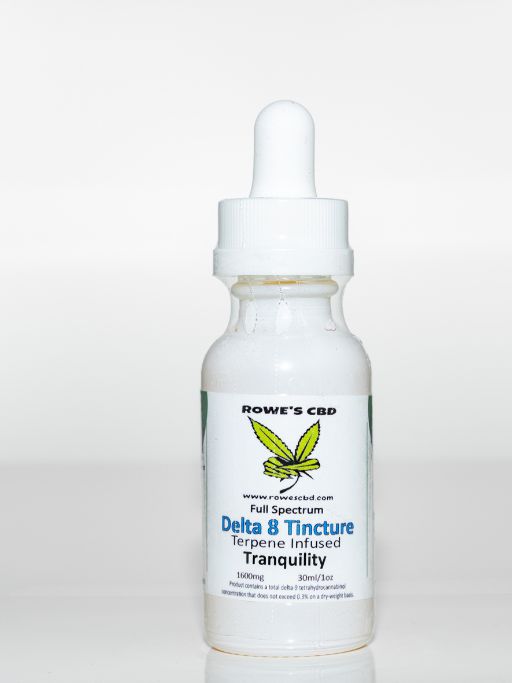 1600mg Delta 8 Tranquility Tincture