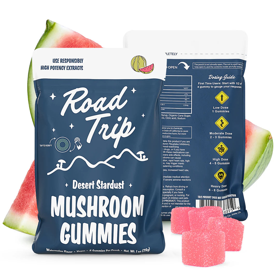 Road Trip - Desert Stardust Mushroom Gummies 8ct (Watermelon)
