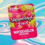 Shrumfuzed - Mushroom Gummies 2ct 1000mg (Watermelon)