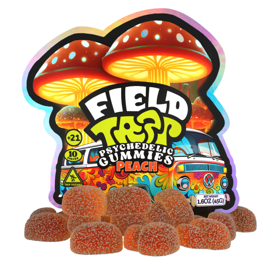 Field Trip - Mushroom Gummies 10ct 4000mg (peach)