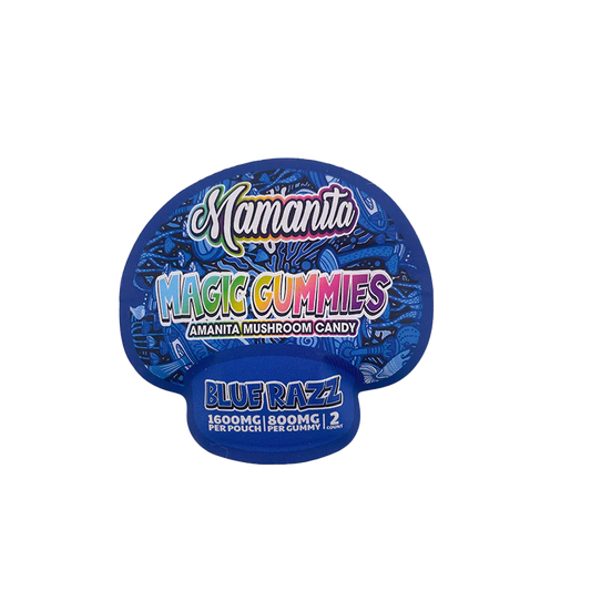 Mamanita - Mushroom 800mg 2ct (Blue Razz)