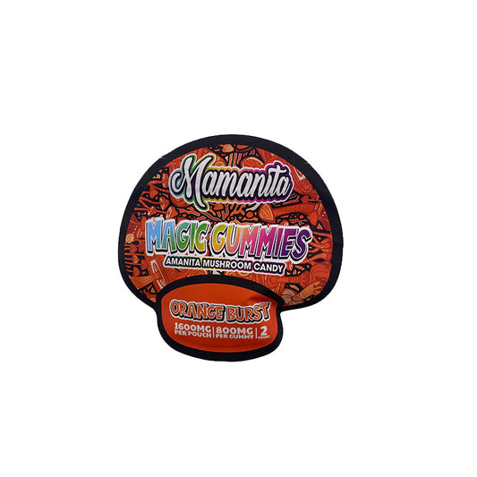 Mamanita - Mushroom Gummies 800mg 2ct (Orange Burst)
