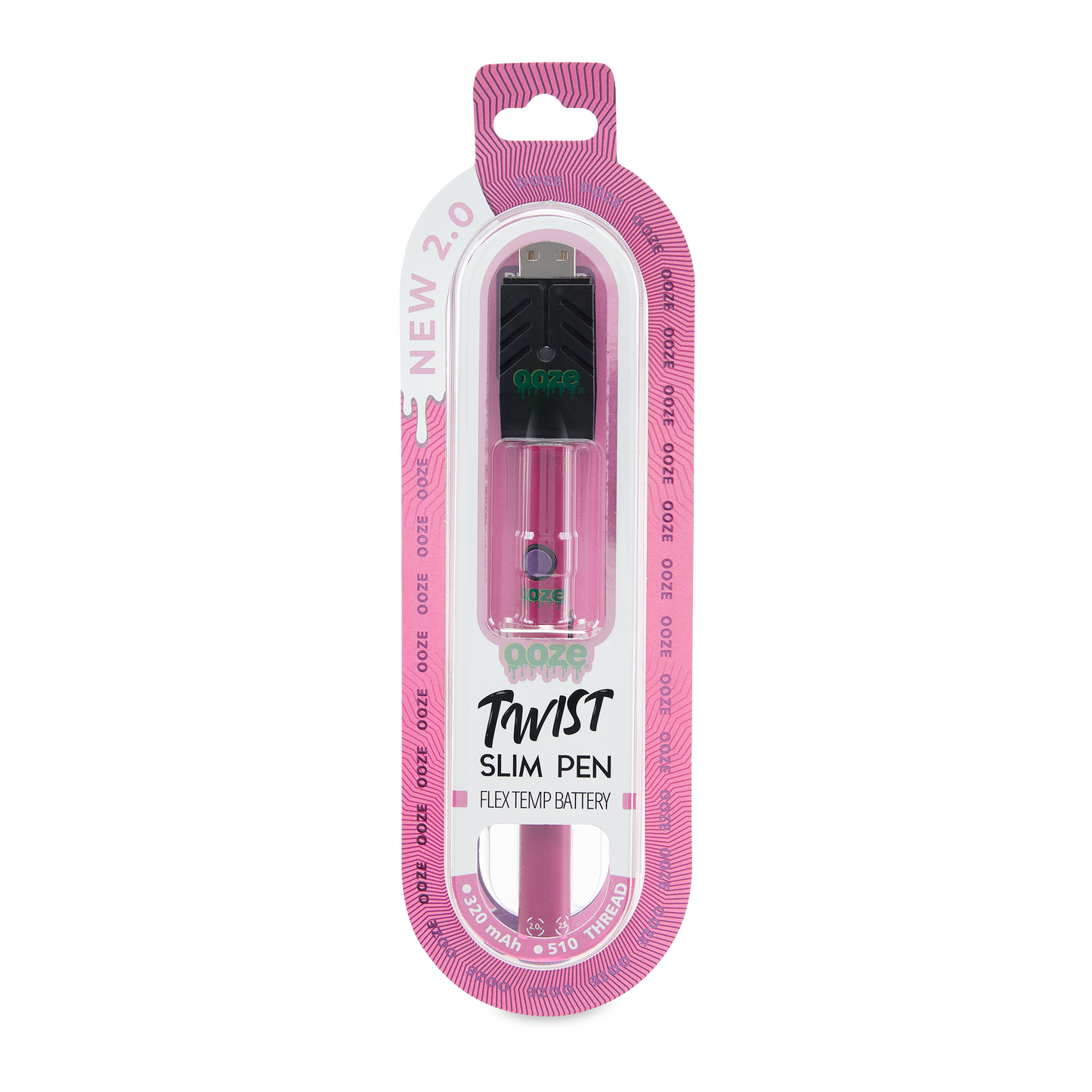 Ooze Vape Pen 2.0/Atomic Pink