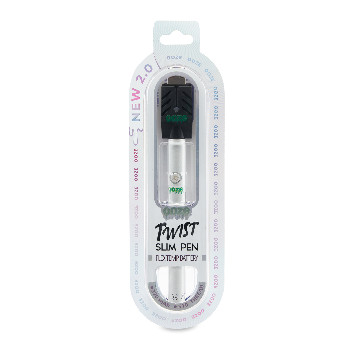 Ooze Vape Pen 2.0/Ghost White