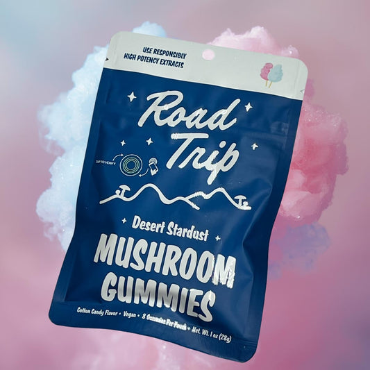 Road Trip - Desert Stardust Mushroom Gummies 8ct (Cotton Candy)
