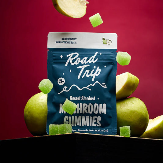 Road Trip - Desert Stardust Mushroom Gummies 8ct (Green Apple)