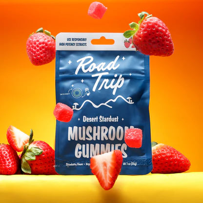 Road Trip - Desert Stardust Mushroom Gummies 8ct (Strawberry)