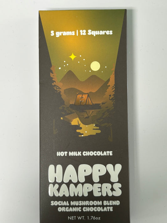 Happy Kampers 5G Hot Milk Chocolate Shroom Bar