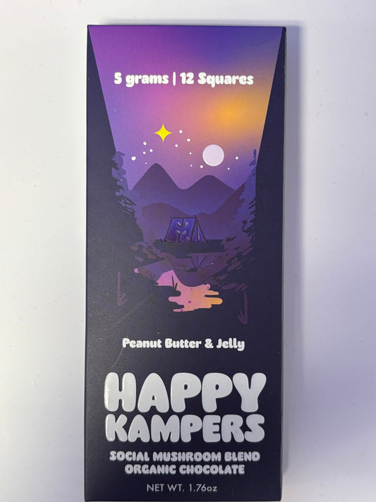 Happy Kampers 5G Peanut Butter and Jelly Shroom Bar