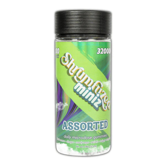 Shrumfuzed - Miniz Mushroom Gummies 320mg - 100ct Jar
